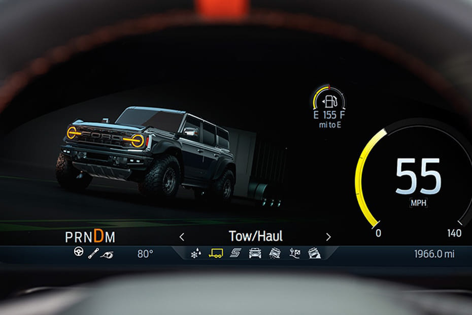 برونكو رابتر TachoMeter