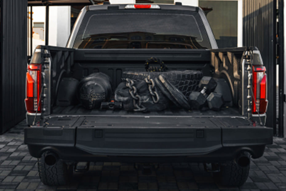 Storage Closer View of Ford F 150 Tremor