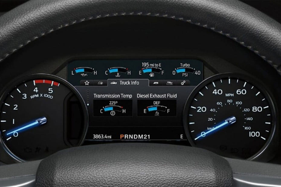 سوبر ديوتي شاسيه كاب TachoMeter