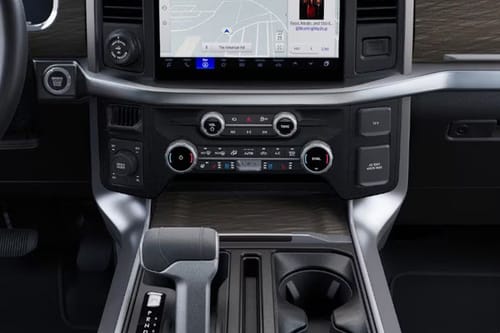 Front AC Controls of Ford F-150 (2026)