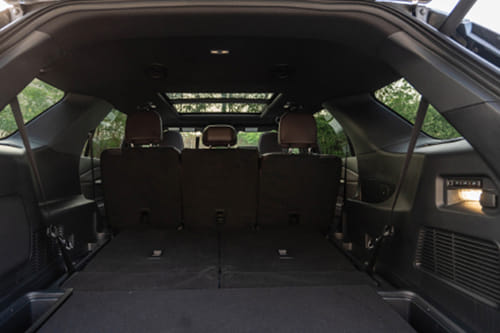 Folding Seats of Ford Explorer ST