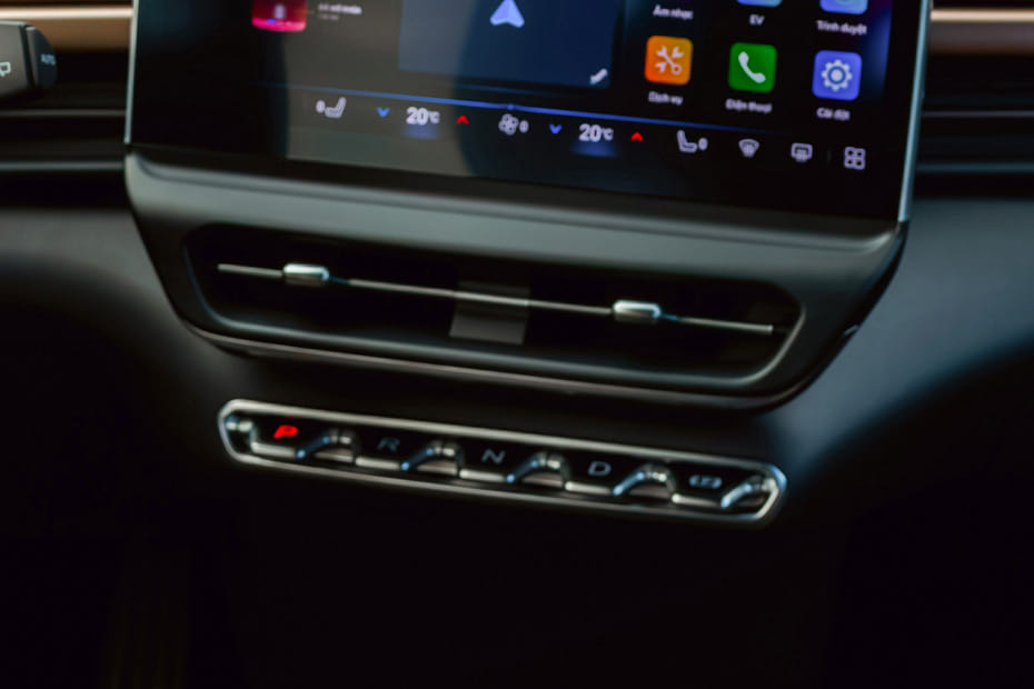 Front AC Controls of VINFAST VF6