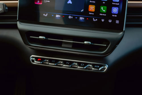 Front AC Controls of VINFAST VF6
