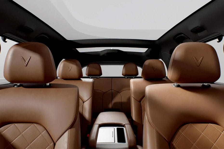 VINFAST VF9 Front And Rear Seats Together