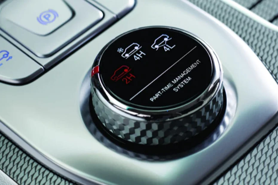 Center Controls of KGM Rexton