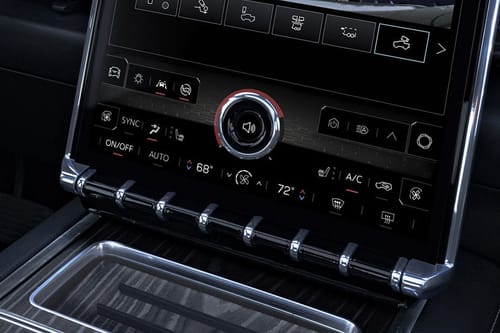 Front AC Controls of GMC SIERRA EV