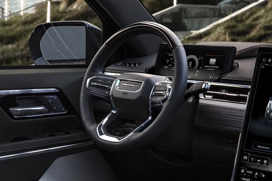 جي إم سي سييرا إي في Steering Wheel