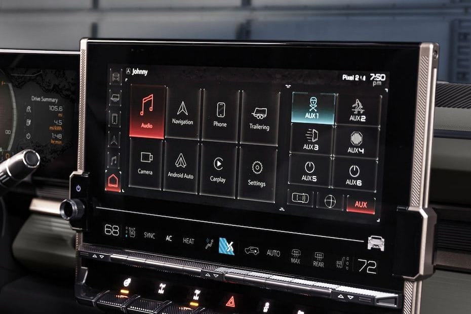 Stereo View of HUMMER EV