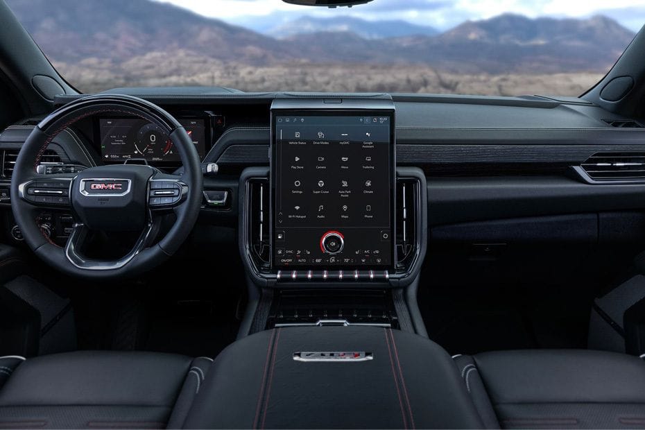 Dashboard View of يوكون إكس إل 