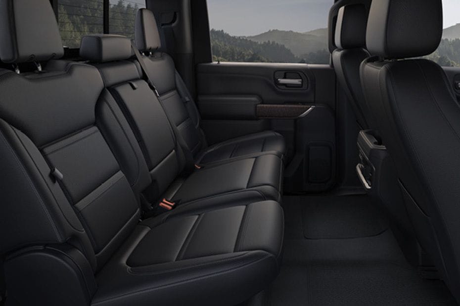 GMC Sierra HD Rear Seats