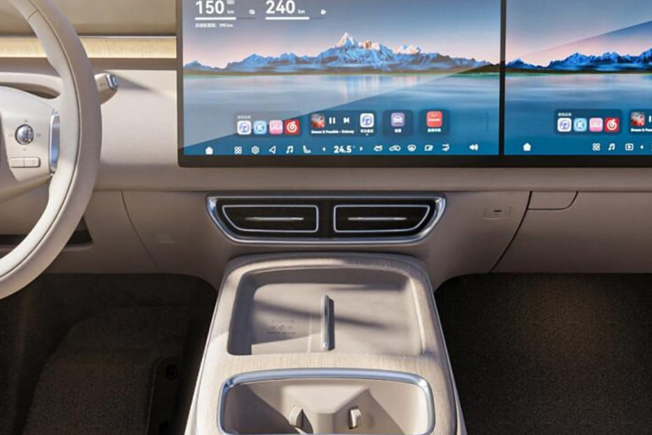 Front AC Controls of ديبال إس 09