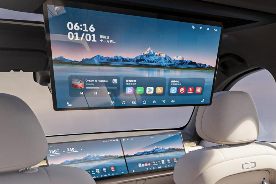 Rear Seat Entertainment of ديبال إس 09