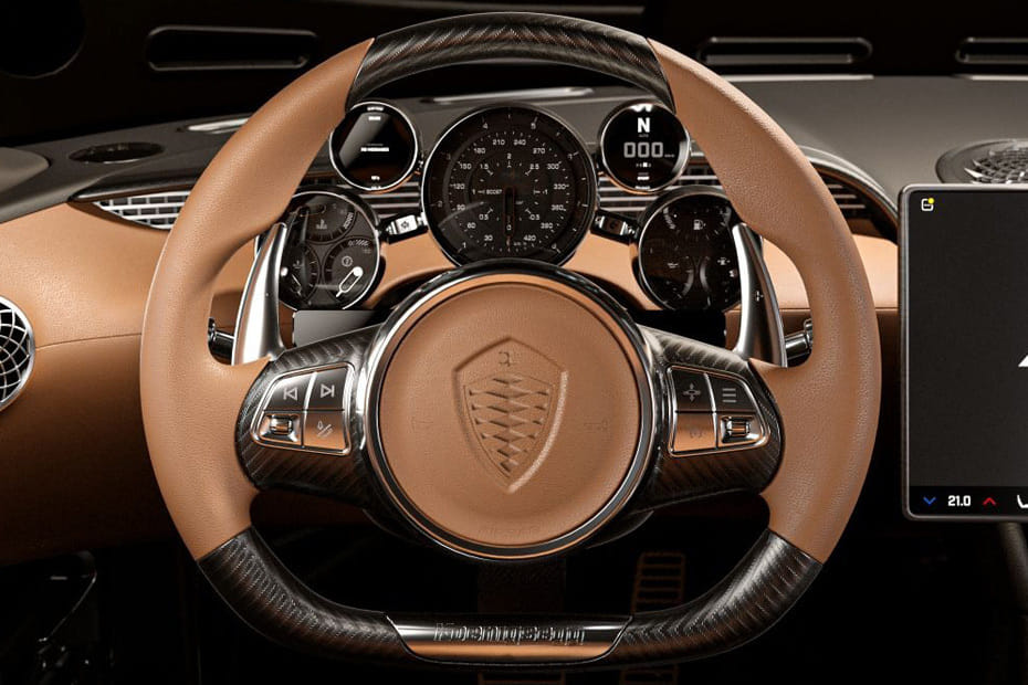 كوينيجسيج جيميرا Steering Wheel
