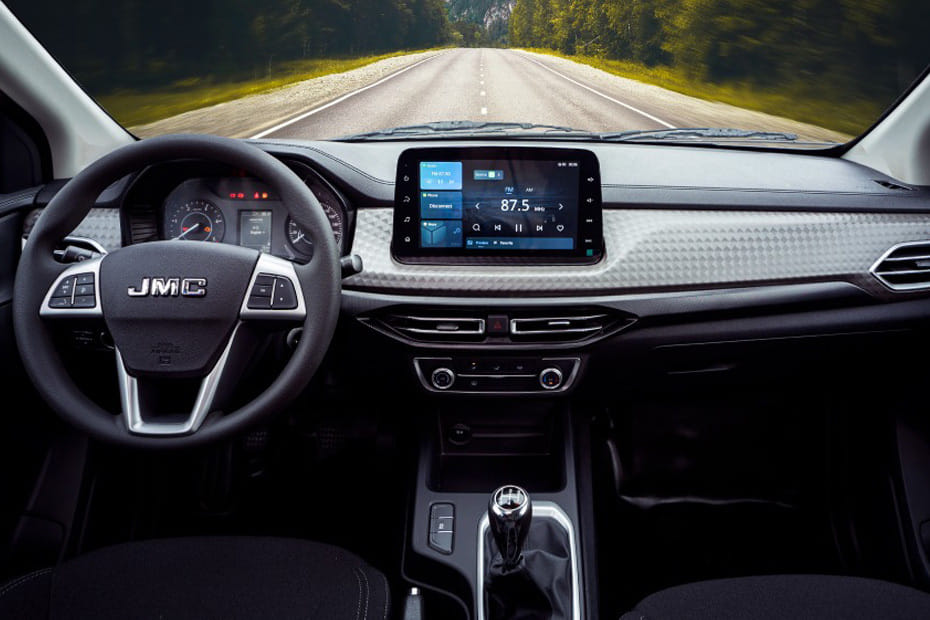 Dashboard View of Vigus Single Cabin