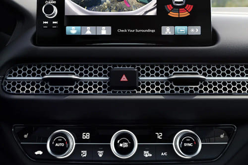Front AC Controls of هوندا ZR-V