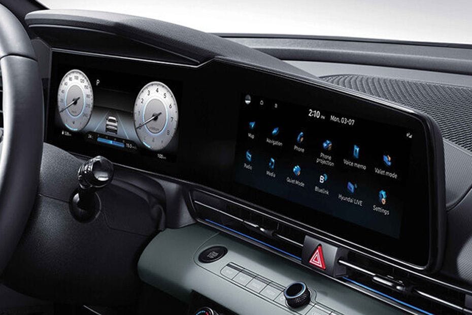 Elantra touch screen