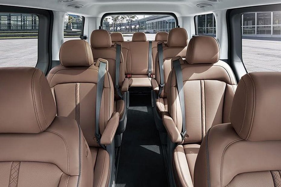 Hyundai Staria Front And Rear Seats Together