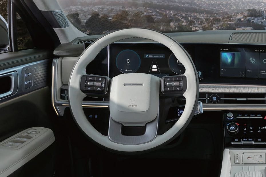 هيونداي سانتا في Steering Wheel