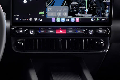 Front AC Controls of Hyundai Ioniq 3