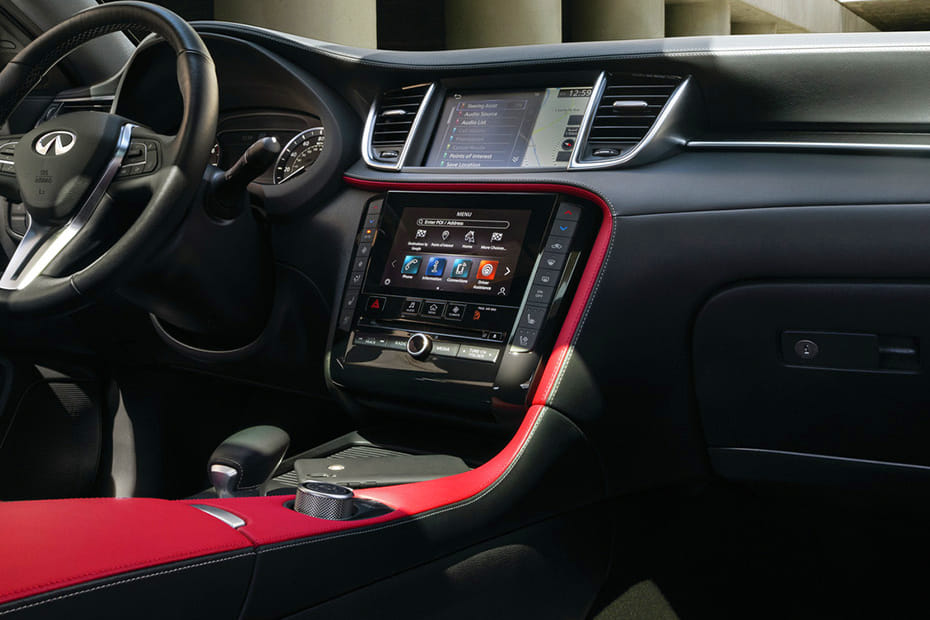 QX55 Center Console
