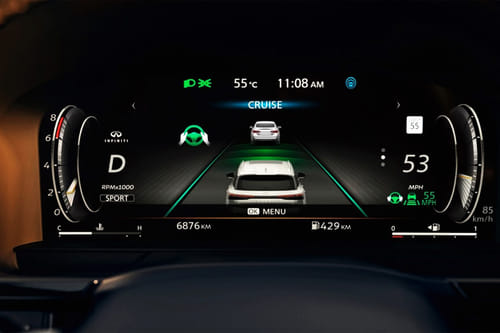 كيو إكس 60 (2024–2025) TachoMeter