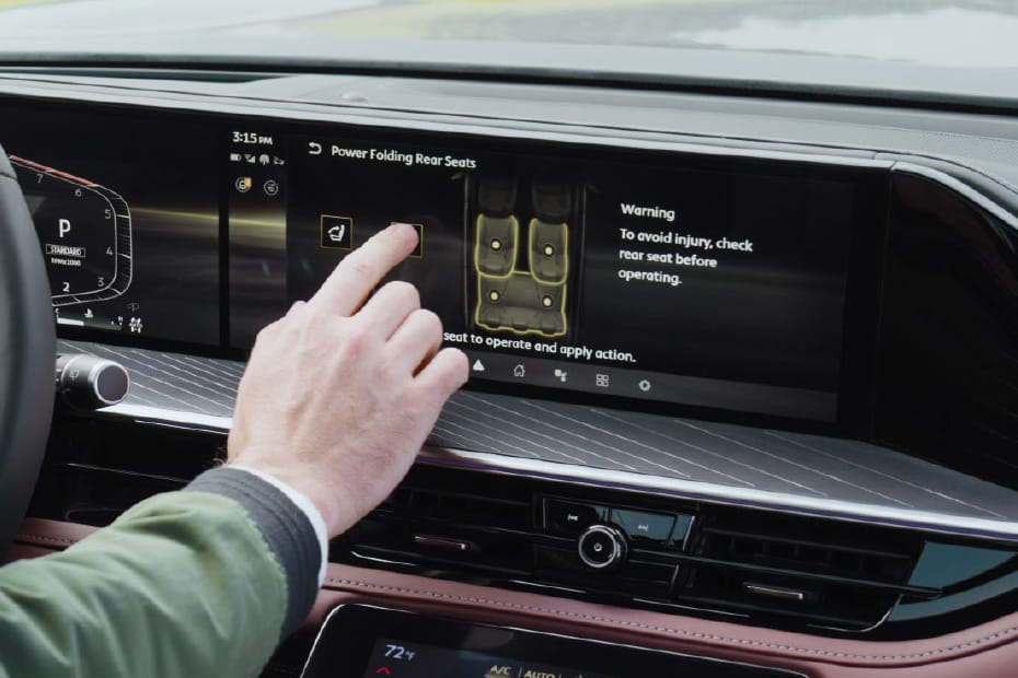 QX80 touch screen