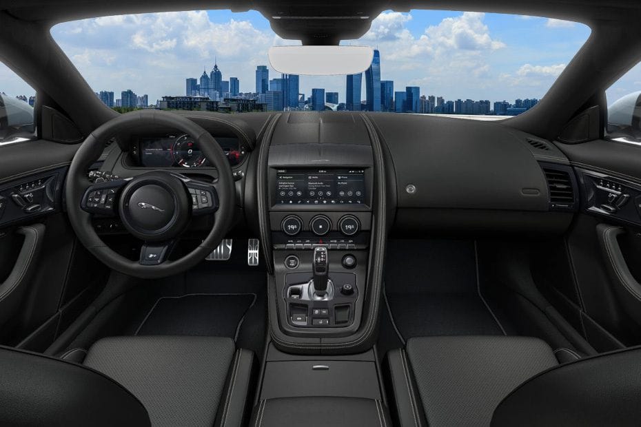 Dashboard View of   f-type   