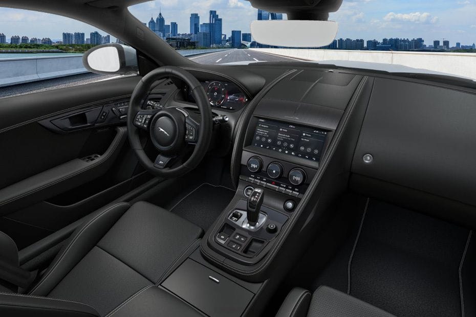 جاكوار   f-type    Passenger Cabin View