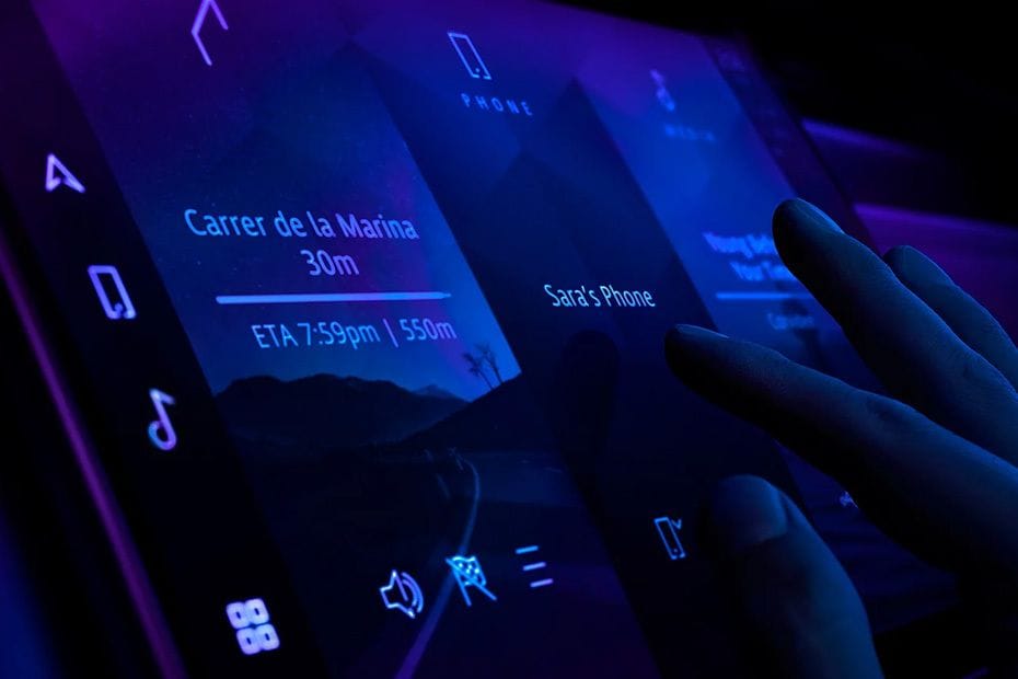 XF touch screen