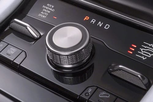 Center Controls of Jeep Grand Cherokee