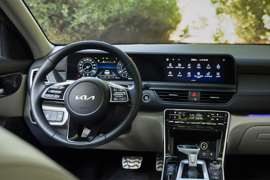 Dashboard View of Seltos