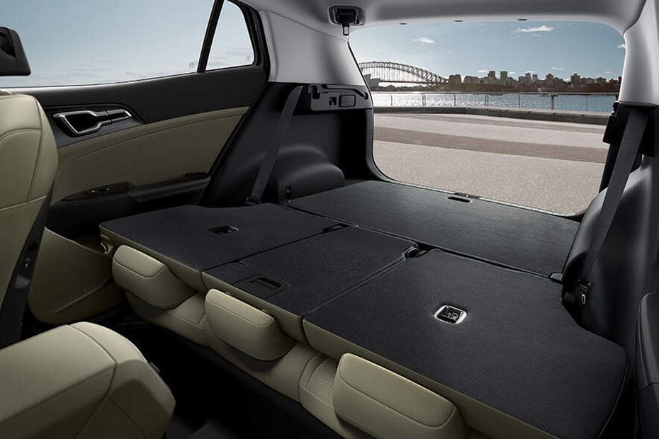 Sportage Storage Area