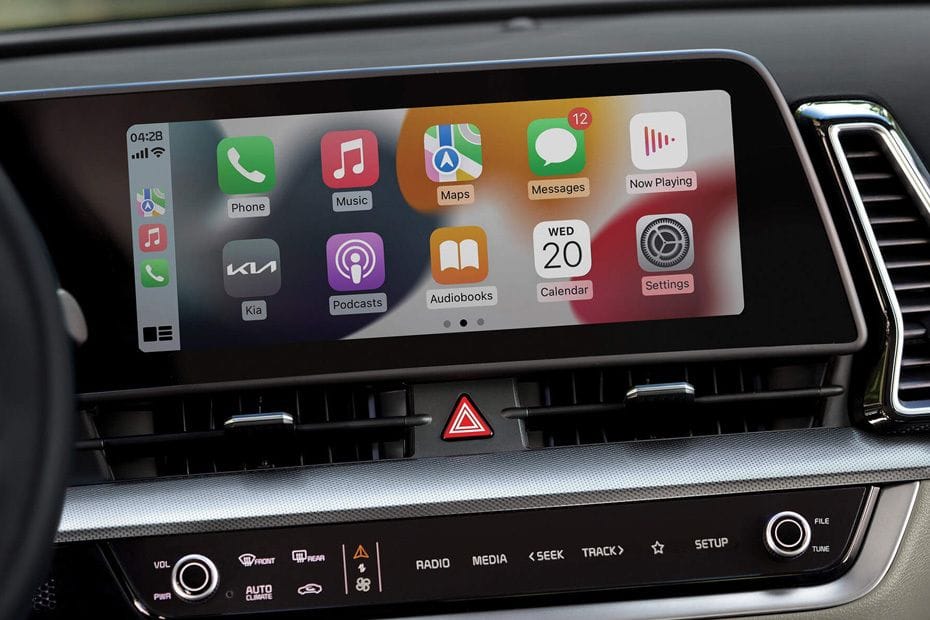 Sportage touch screen