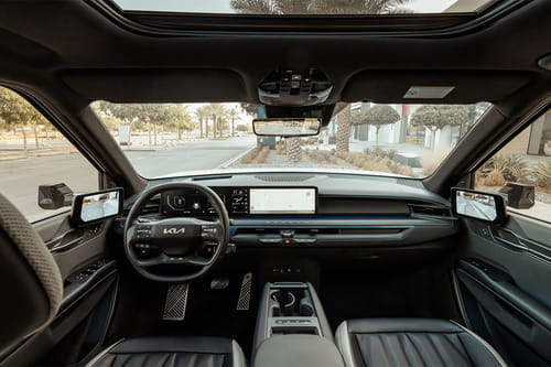 Dashboard View of EV9