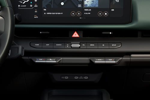 Front AC Controls of كيا سيلتوس 2026