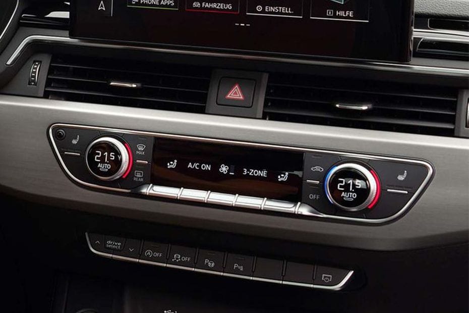 Front AC Controls of Audi A5 Sportback