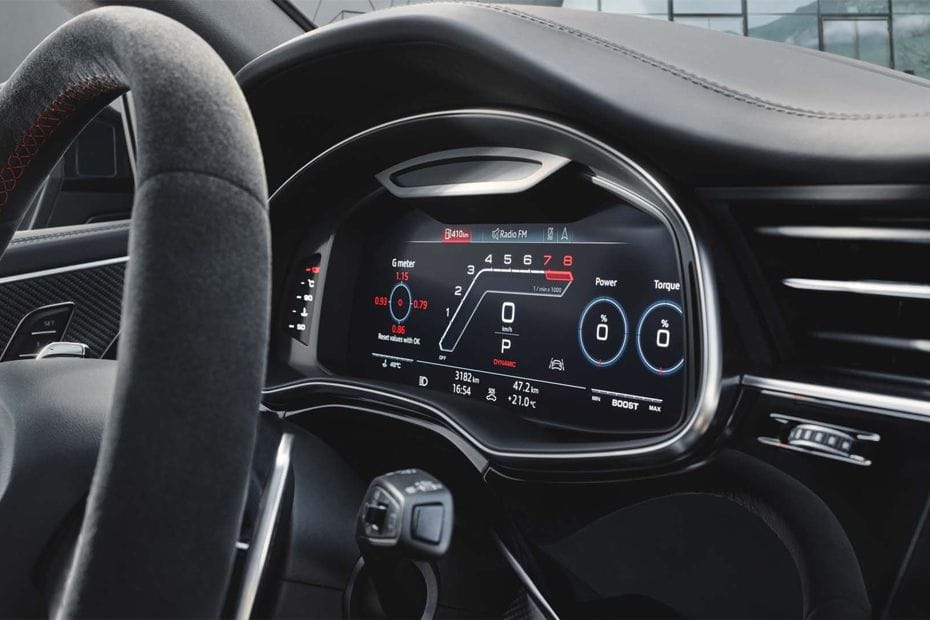 RS Q8 TachoMeter