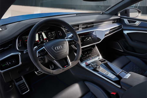 Dashboard View of RS7 Sportback