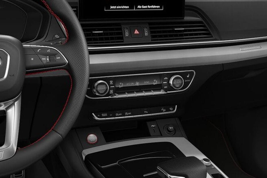 Front AC Controls of Audi SQ5 2025