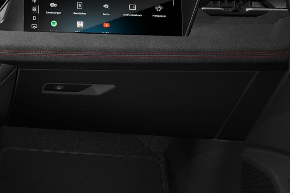 Audi SQ6 E-Tron Glove Box