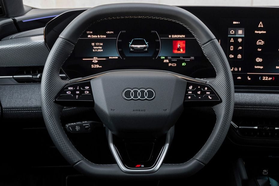 أودي أيه 6 إي-ترون Steering Wheel