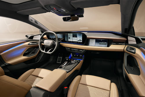 Dashboard View of A6L إي-ترون