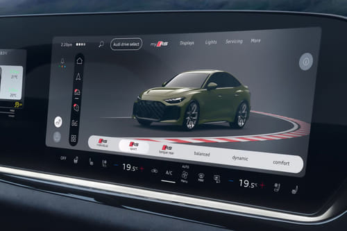 آر إس ٥ touch screen
