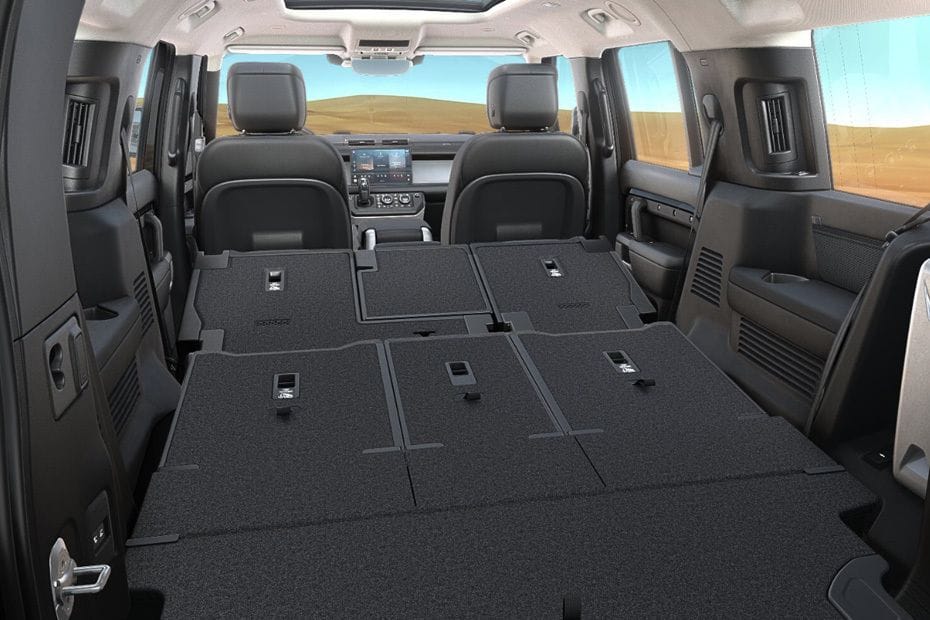 Folding Seats of Land Rover Defender