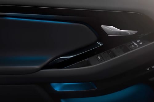 door handle interior of Land Rover RANGE ROVER EVOQUE