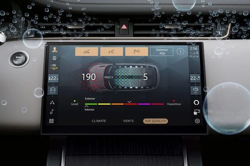 RANGE ROVER EVOQUE touch screen