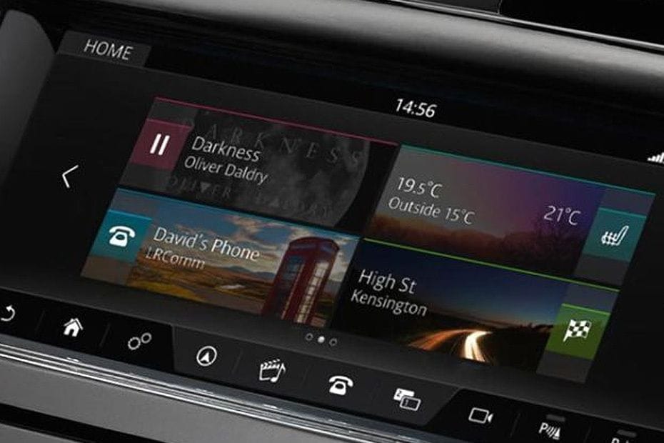 Discovery touch screen