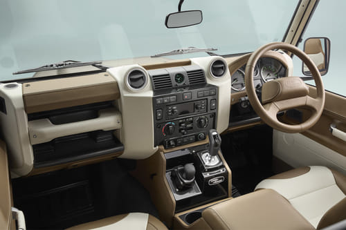 Dashboard View of Classic Defender