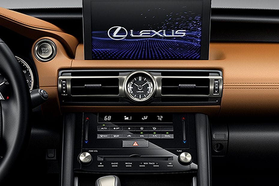 Front AC Controls of لكزس IS