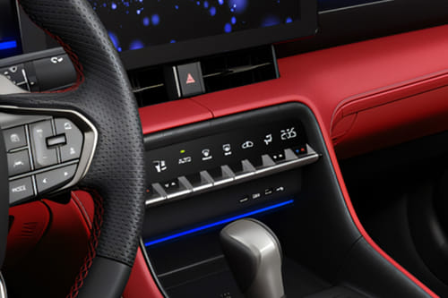 Front AC Controls of لكزس IS
